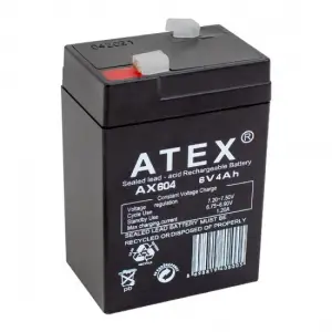 Kalın Kuru Akü 6v-4ah Amper  70x48x101mm