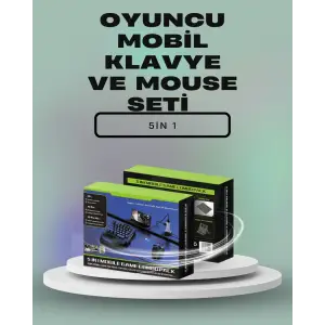 Mobil Oyunlar İçin Klavye, Mouse Ve Dönüştürücü Seti
