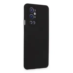 One Plus 9 Pro Kılıf Nano İçi Kadife Silikon - Siyah