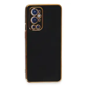 One Plus 9 Pro Kılıf Volet Silikon - Siyah