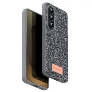 Onegif Samsung Galaxy A17 5g Bright Simli Kapak - Gümüş
