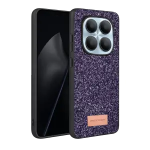 Onegif Xiaomi Redmi Note 15 4g Bright Simli Kapak - Derin Mor