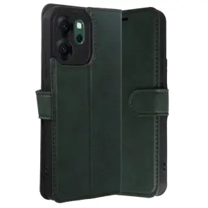 Oppo Reno 14f Trend S Plus Kapaklı Kılıf - Yeşil