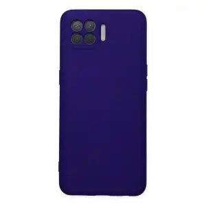 Oppo Reno 4 Lite Kılıf Nano İçi Kadife Silikon - Mor