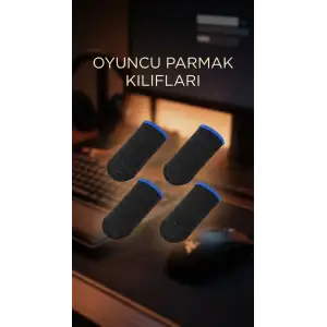 Oyuncu Eldiveni Parmaklık Hassasiyet Dayanıklı Tasarım Ergonomik Kullanım