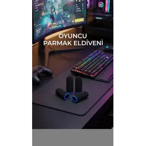 Oyuncu Parmaklık Eldiven Hassas Kontrol Konforlu