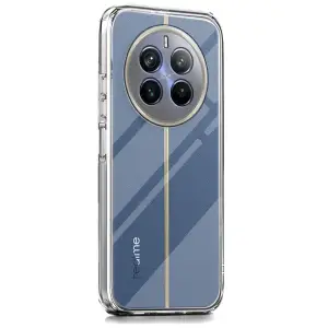 Realme 12 Pro Plus Kılıf Lüx Şeffaf Silikon