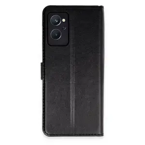 Realme 9i 4g Trend S Plus Kapaklı Kılıf - Siyah