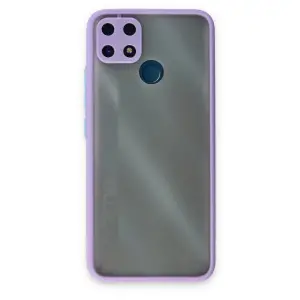 Realme C25 Kılıf Montreal Silikon Kapak - Mor
