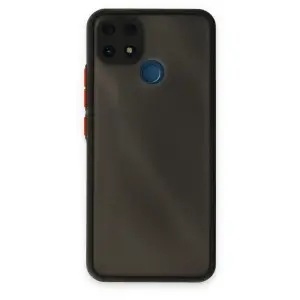 Realme C25 Kılıf Montreal Silikon Kapak - Siyah