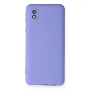 Samsung Galaxy A01 Core Kılıf First Silikon - Lila