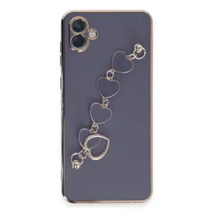 Samsung Galaxy A04e Kılıf Esila Silikon - Gri