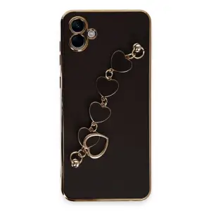 Samsung Galaxy A04e Kılıf Esila Silikon - Siyah