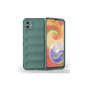 Samsung Galaxy A04e Kılıf Optimum Silikon - Koyu Yeşil