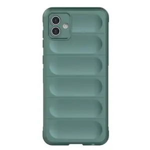 Samsung Galaxy A05 Kılıf Optimum Silikon - Koyu Yeşil
