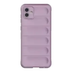 Samsung Galaxy A05 Kılıf Optimum Silikon - Mor