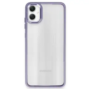Samsung Galaxy A05 Kılıf Power Silikon - Lila