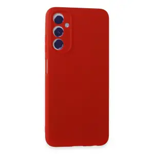 Samsung Galaxy A05s Kılıf First Silikon - Kırmızı