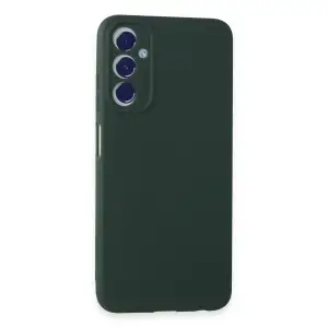 Samsung Galaxy A05s Kılıf First Silikon - Koyu Yeşil