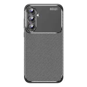 Samsung Galaxy A15 4g Kılıf Auto Focus Karbon Kapak - Siyah