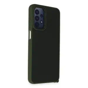 Samsung Galaxy A23 4g Kılıf Elegant Kapak - Yeşil