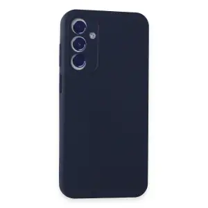 Samsung Galaxy A35 5g Kılıf First Silikon - Lacivert