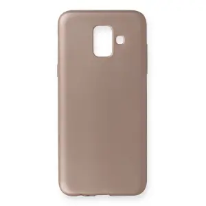 Samsung Galaxy A6 2018 Kılıf First Silikon - Rose Gold
