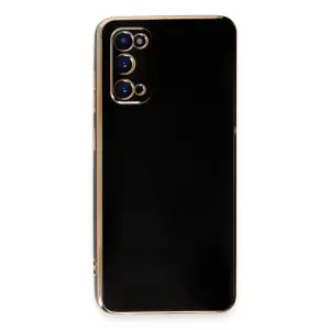 Samsung Galaxy S20 Kılıf Volet Silikon - Siyah