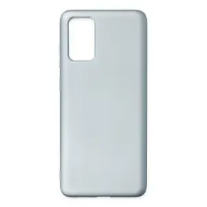 Samsung Galaxy S20 Plus Kılıf Nano İçi Kadife Silikon - Sky Blue