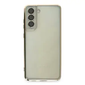 Samsung Galaxy S21 Fe Kılıf Razer Lensli Silikon - Gold