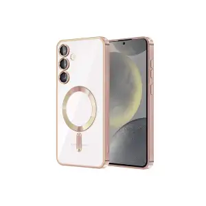 Samsung Galaxy S23 Kılıf Kross Magneticsafe Kapak - Rose