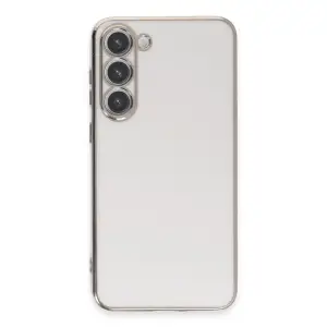 Samsung Galaxy S23 Kılıf Volet Silikon - Beyaz