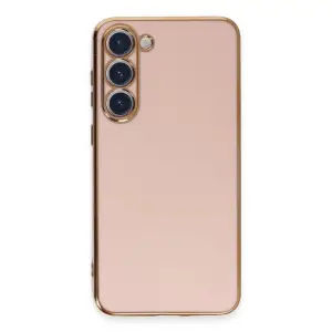 Samsung Galaxy S23 Kılıf Volet Silikon - Pembe