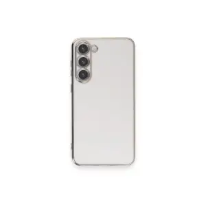 Samsung Galaxy S23 Plus Kılıf Volet Silikon - Beyaz