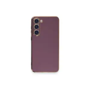 Samsung Galaxy S23 Plus Kılıf Volet Silikon - Mor