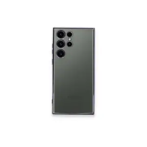 Samsung Galaxy S23 Ultra Kılıf Razer Lensli Silikon - Mor