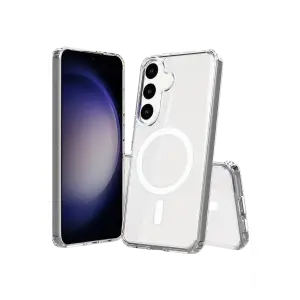 Samsung Galaxy S26 Plus Magneticsafe Şeffaf Silikon - Şeffaf