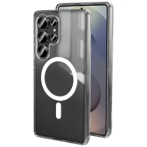 Samsung Galaxy S26 Ultra Magneticsafe Şeffaf Silikon - Şeffaf