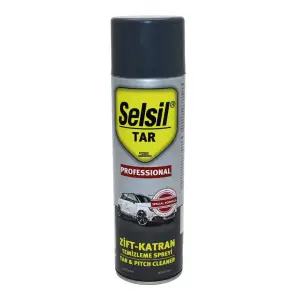 Selsil Tar Zift - Katran Temizleme Sprey 500ml Kir - Yağ
