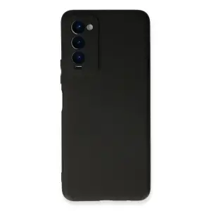 Tecno Camon 18 Kılıf First Silikon - Siyah