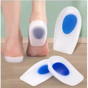 Topuk Silikonu Mavi Beyaz Küçük Boy Kadın