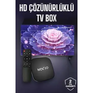 Tv Box Android Uyumlu 4 Çekirdekli Wifi Bağlantılı 4k