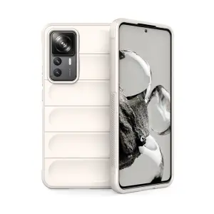 Xiaomi Mi 12t Pro Kılıf Optimum Silikon - Krem