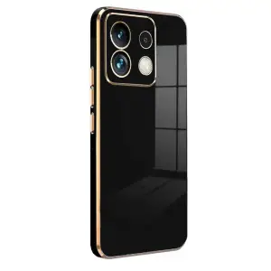 Xiaomi Poco M6 Pro 4g Kılıf Volet Silikon - Siyah
