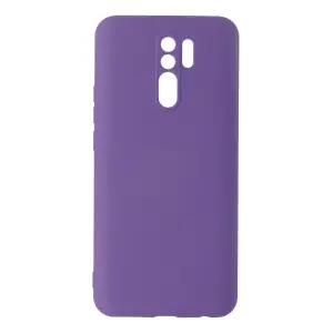 Xiaomi Redmi 9 Kılıf Nano İçi Kadife Silikon - Mor