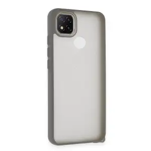 Xiaomi Redmi 9c Kılıf Elegant Kapak - Titan Gri