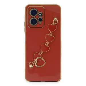 Xiaomi Redmi Note 12 4g Kılıf Esila Silikon - Kırmızı