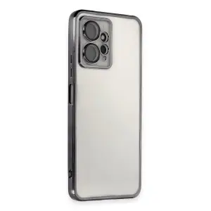 Xiaomi Redmi Note 12 4g Kılıf Razer Lensli Silikon - Siyah