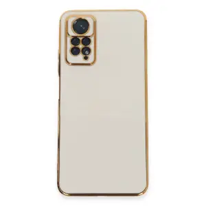 Xiaomi Redmi Note 12 Pro 4g Kılıf Volet Silikon - Beyaz