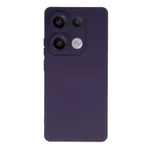 Xiaomi Redmi Note 13 Pro 4g Kılıf Nano İçi Kadife Silikon - Mor